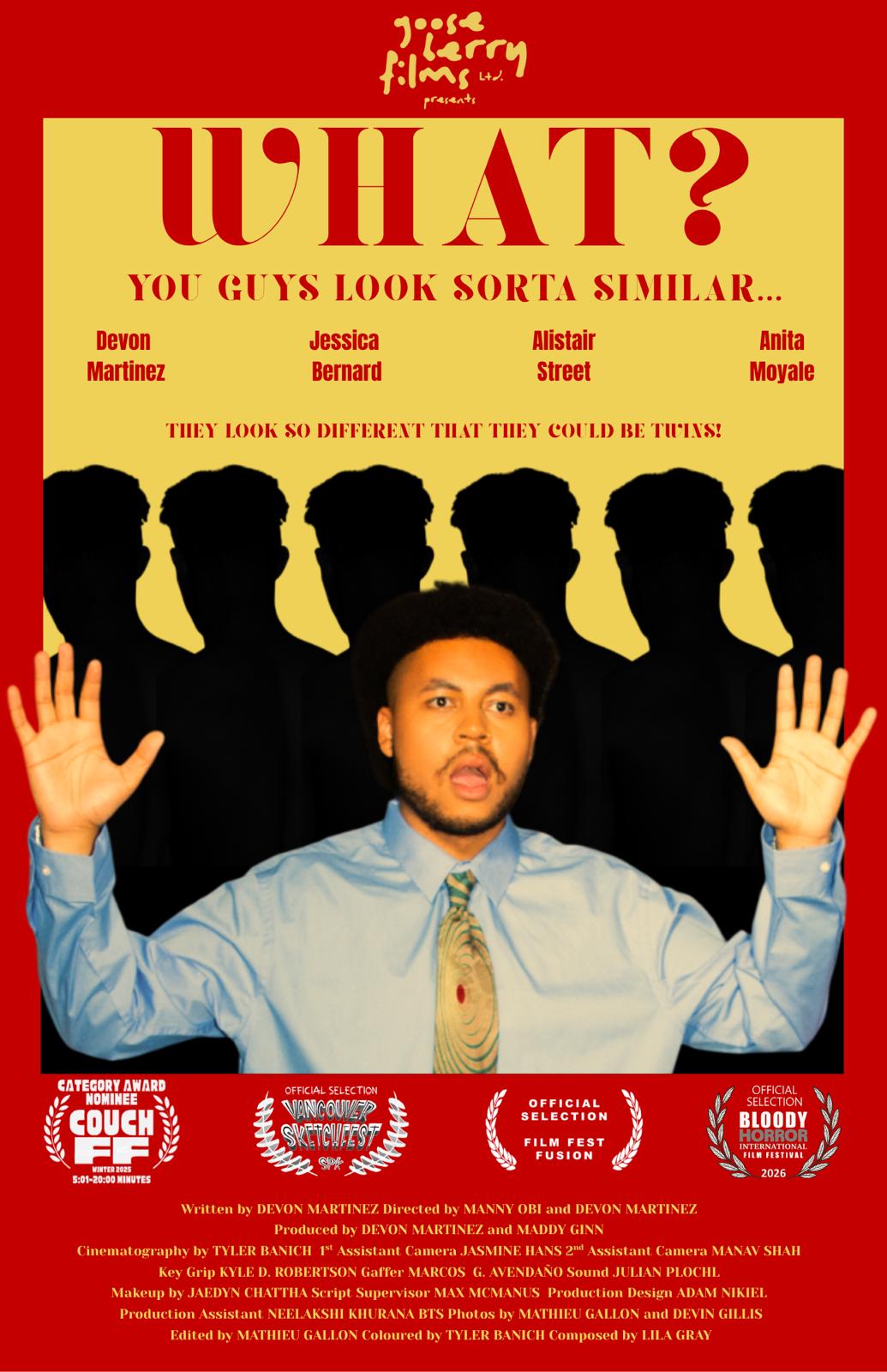 What? You Guys Look Sorta Similar poster